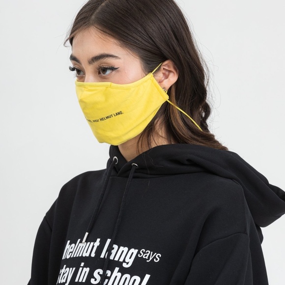 HELMUT LANG IMPRESS MASK - LASER YELLOW - Picture 2 of 3